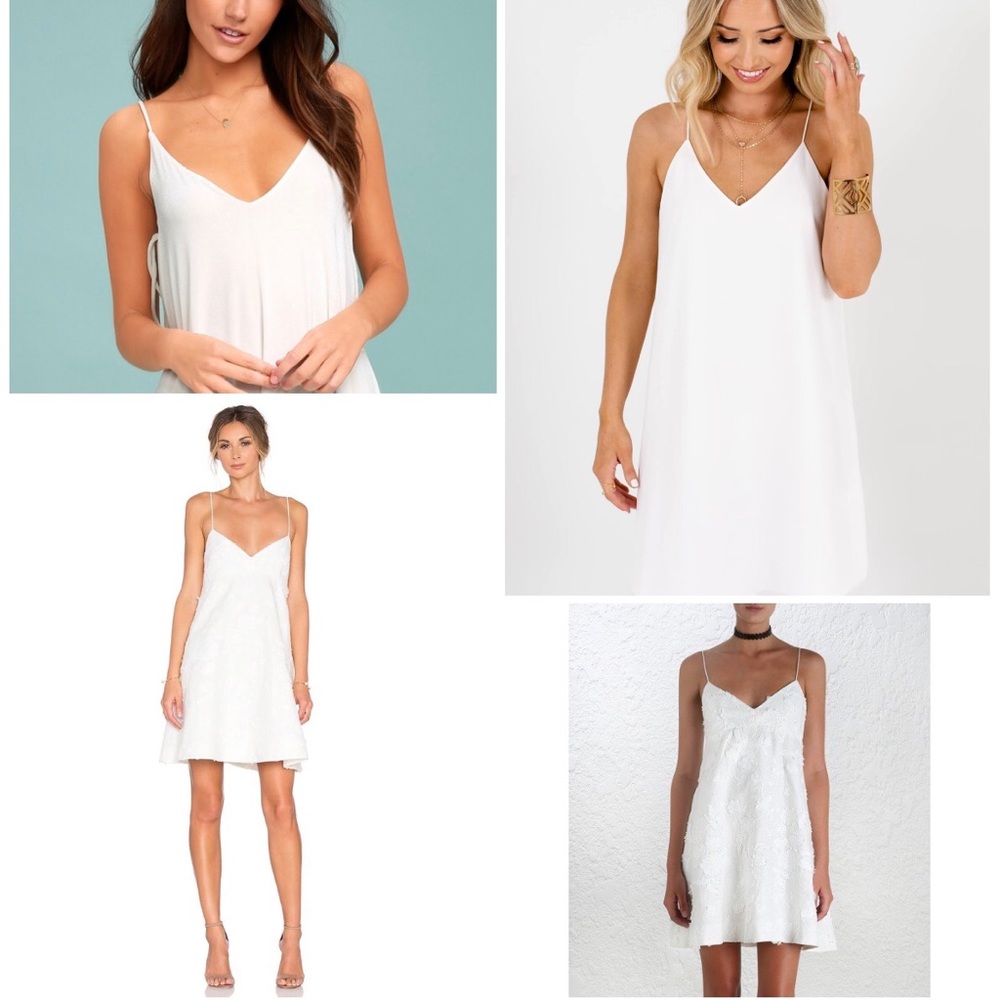 Cream Embroidered Zara Dress size medium